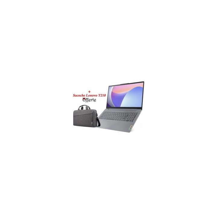 PC Portable Lenovo IdeaPad Slim 3 15IRU8 i3 13è Gén 8Go 512Go SSD - Gris